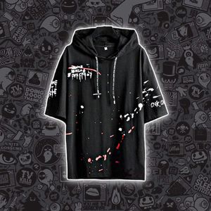 Mens Casual Printed Cotton Hoddie