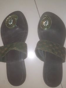 Green N Brown Flats