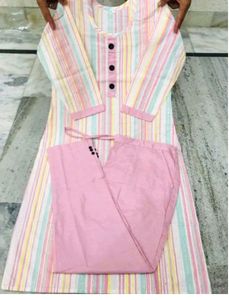 Women's Kurti and Trouser Set