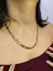 Gold Figaro Chain Necklace