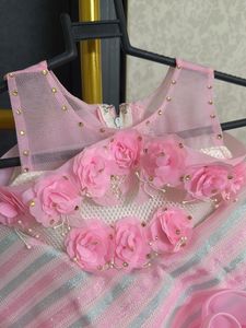 Rose Pink Party Frock