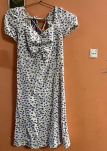 Floral Print Midi Dress