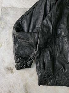 Vintage Old Money Leather Jacket
