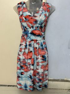 Pintrest Print Sleeveless Dress