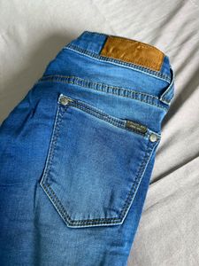 Blue Denim Capris