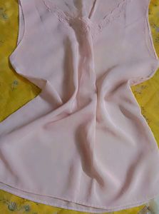Vintage Embroidered Lingerie Top