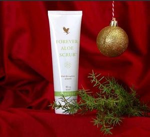 Forever Aloe Scrub ( Imported ) With Jojoba Oil