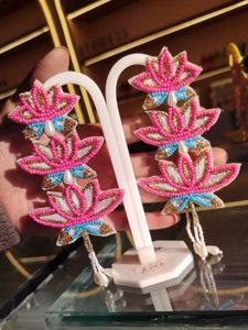 Lotus Radiant Harmony Layered Earrings
