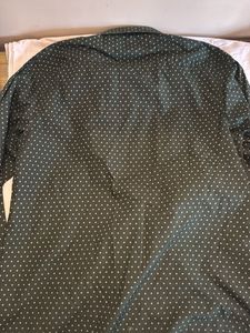 Allen Solly Green Print Shirt