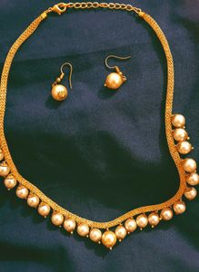 Neckless With Cute Jhumki For Girls And Womens. ..