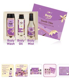 Plum Vanilla Vibes Bath &amp; Body Gift Set