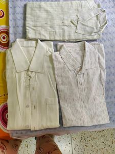 Combo Men Shirts, Half Sleeve, Collar Size 42"