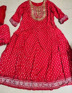 Beautiful Cotton Anarkali