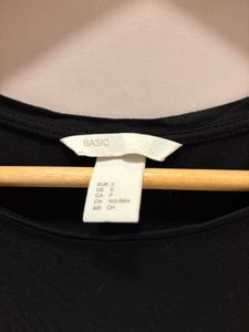 H&amp;M Beautiful Black Tank Top