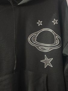 Planet &amp; Stars Black Hoodie
