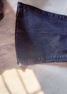 Button-Fly Gray Jeans