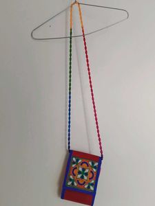 Traditional Red Sling Bags For Women