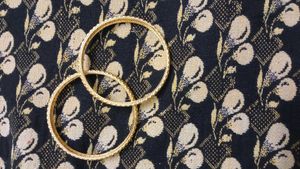 Elegant Gold-Tone Bangle Set