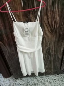 White Cami Mini Dress