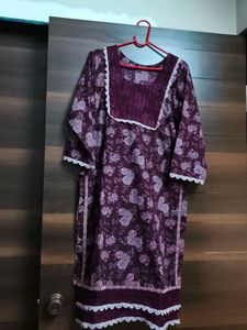 Floral Print Kurta