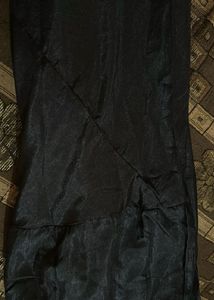 Elegant Dark black  Tiered Dress and pajami