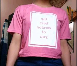 Set Of 4 Crop Tshirt For Women
