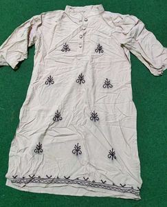 Embroidered Tunic Dress