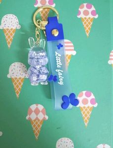 Blue And Orange Keychain Combo