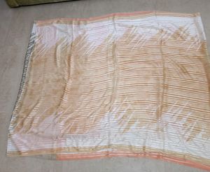 Satin Strips Laining Saree (Price Drop)