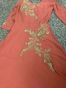New Coral Gown For Grabs