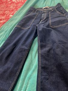 Blue Straight Fit Jeans
