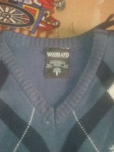 Woodland Argyle Sweater Vest
