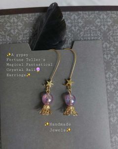 ✨️🔮Magical Crystal Ball Earrings🔮✨️