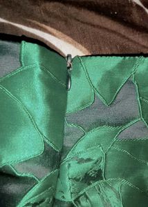 Green Patterned Dress