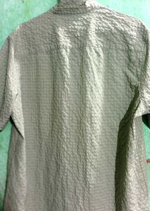 Textured Button-Down Shirt