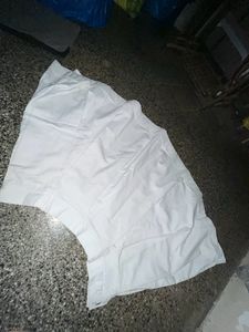 White korean tennis skirt