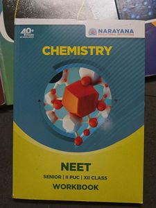 NEET  PHYSICS &amp; CHEMISTRY WORK BOOKS 11 &amp; 12 Th