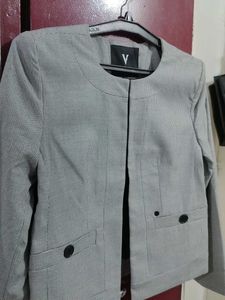 Gray V Portmans Blazer