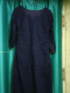 Ethnic Blue Embroidered Kurti