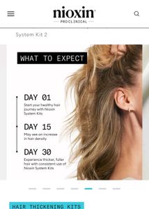 Nioxin Scalp &amp; Hair Set Shampoo &amp; Conditioner