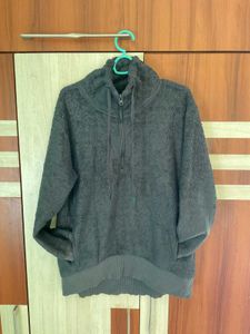 Cozy Grey Pullover + turtle high neck