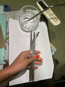 stainless steel straw