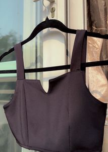 Black Formal Stylish Top