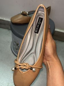 PEARL BOW BELLIES - totally unused