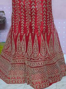Red Bridal Lehenga