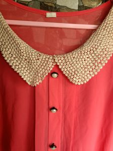 Pink Colour Top For Women