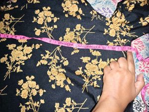 Floral Cold Shoulder Top