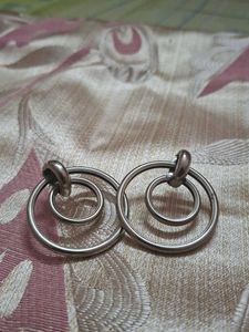 Silver Statement Earrings 🥰