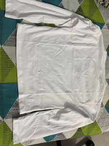 White And Black Full Sleeve T-shirt Combo