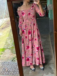 Floral Maxi Dress For 450 Only… No Coins